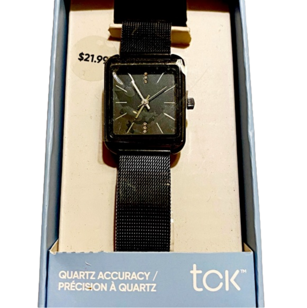 🆕 TCK - Quartz Accuracy Precision Watch - NEW